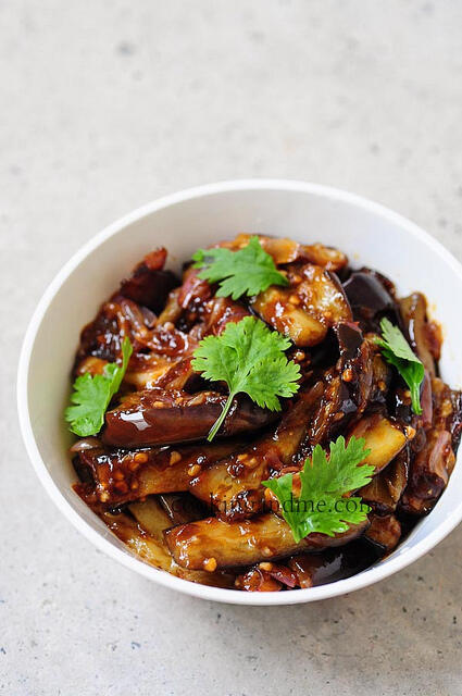 Szechuan Eggplant Recipe, Sichuan Eggplant Step by Step - Edible Garden