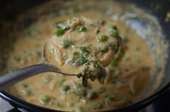 methi malai matar recipe-5
