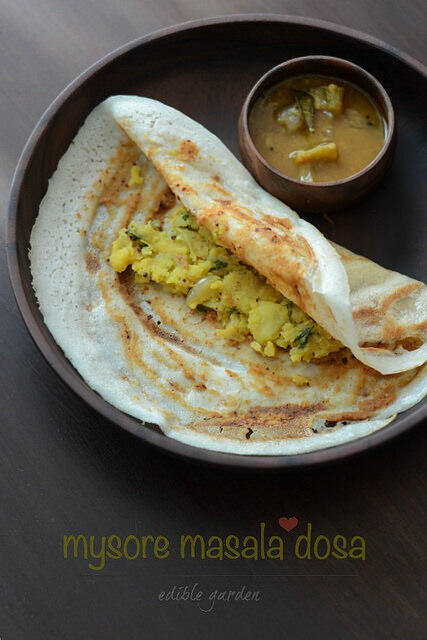 mysore masala dosa recipe