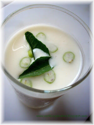 Kerala Sambaram / Majjige / Mor / Spiced Buttermilk Recipe