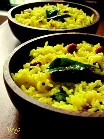 Lemon Rice Recipe - South Indian Lemon Rice Recipe