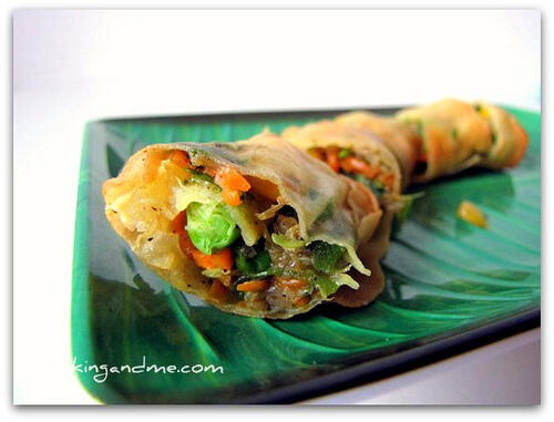 vegetable spring rolls, how to make vegetable spring rolls recipe