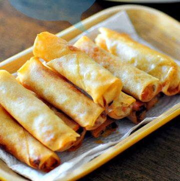 vegetable spring rolls recipe