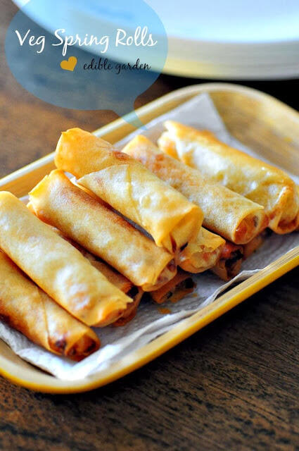 vegetable spring rolls