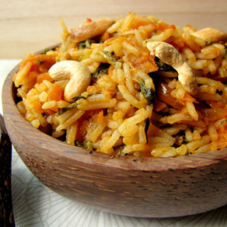 Tomato Spinach Pulao, Easy Pulao Recipe Step by Step