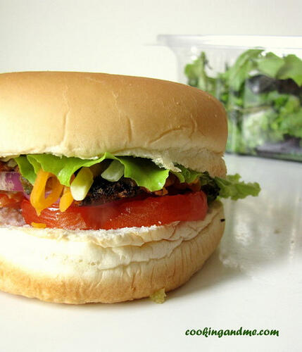 vegetable burger recipe, how to make vegetable burger at home
