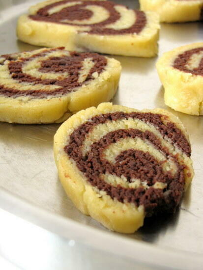 Spiral Cookies or Pinwheel Cookies Recipe, step by step