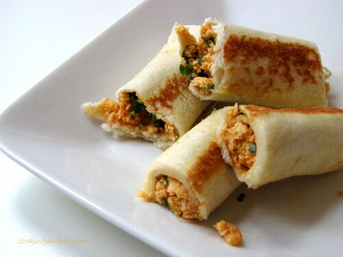 bread paneer rolls recipe