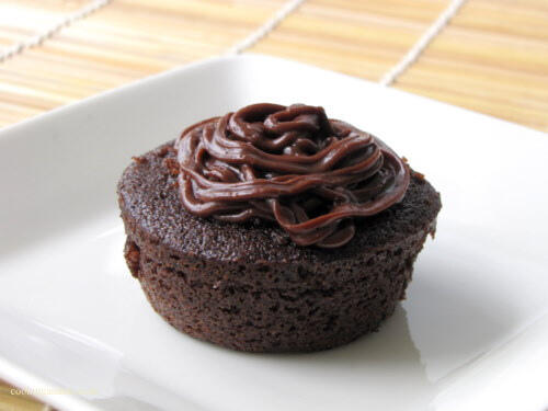 Filled Chocolate Cupcakes