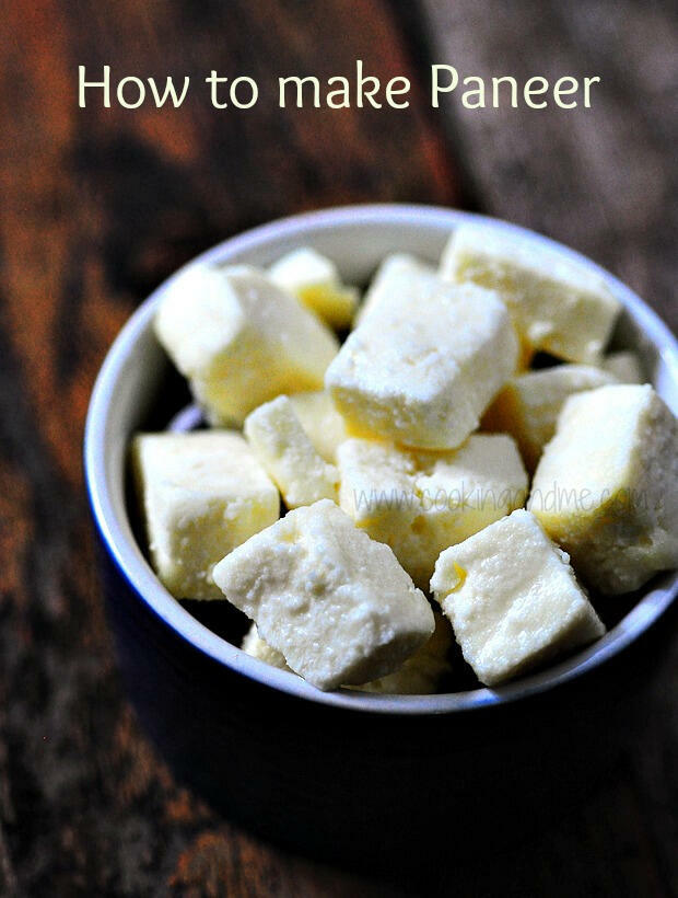 How to make paneer, homemade paneer recipe