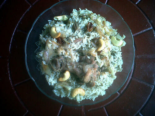 Sham's Chicken Biryani