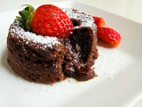 Molten Lava Chocolate Cake Recipe