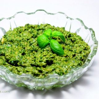 Fresh basil pesto recipe