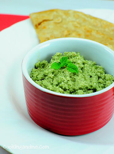 Mint Chutney - Pudina Coconut Chutney Recipe
