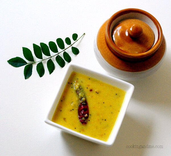 Kerala Parippu Curry-Parippu for Onam Sadya