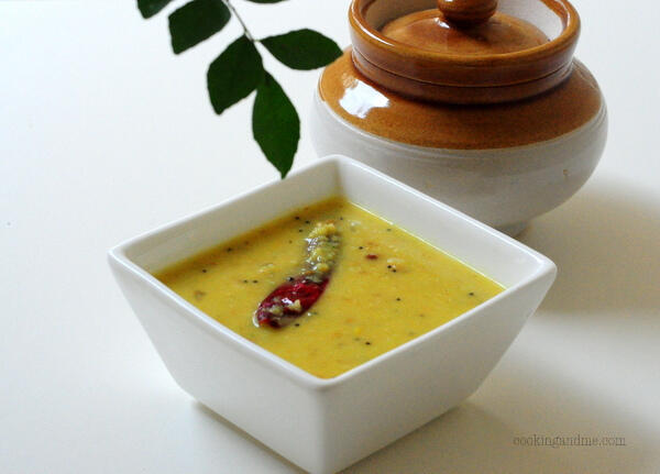 Kerala Parippu Curry-Parippu for Onam Sadya