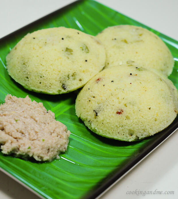 south indian rava idli recipe