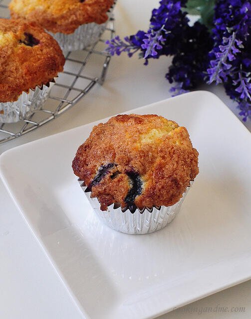 blueberry streusel muffins recipe