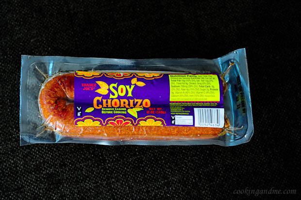recipe ideas for soy chorizos from trader joe's