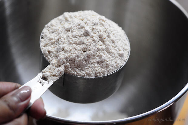how to make chapati / roti flour in a kitchenaid