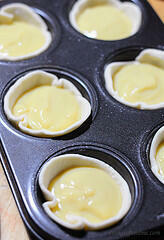 Portuguese Egg Custard Tarts Recipe