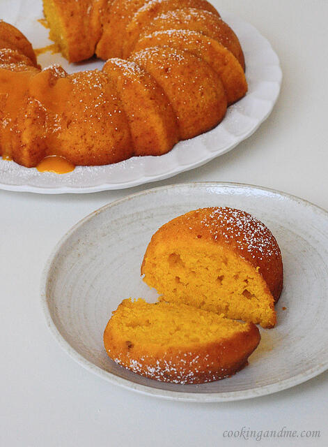 Vegan Mango Bundt Cake Recipe