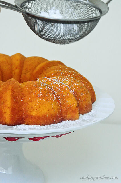 Vegan Mango Bundt Cake Recipe