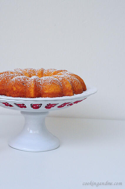 Vegan Mango Bundt Cake Recipe