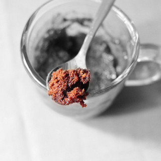 Chocolate mug cake recipe