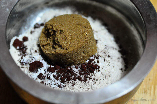 Eggless Chocolate Coffee Self Saucing Pudding Recipe Eggless Chocolate Coffee Self Saucing Pudding Recipe