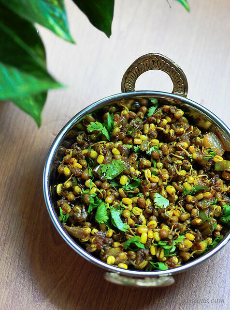 Moong Usal Recipe - A Popular Maharashtrian Dish