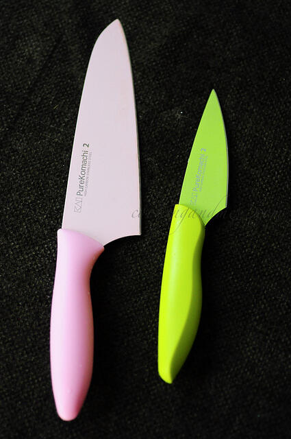 Kai Shun Pure Komachi 2 Santoku Knife 15 cm Pink