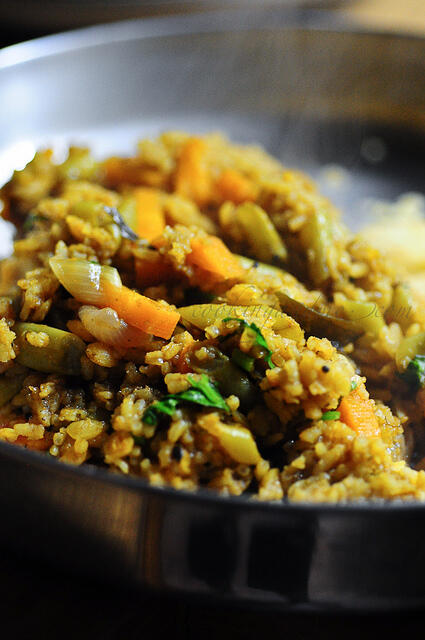 Rice Cooker Recipes ~ Sambar Rice | Sambar Sadam