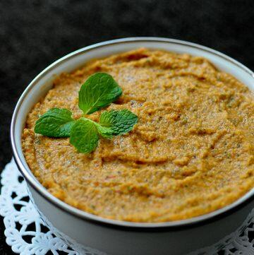 Tomato Mint Chutney | Thakkali Pudina Chutney Recipe