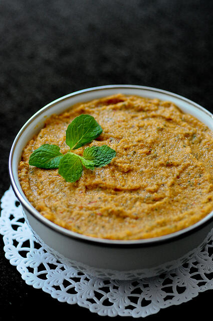 Tomato Mint Chutney (No Coconut)