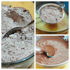 Eggless Chocolate Sponge Cake Recipe Eggless Chocolate Sponge Cake (No Butter) Recipe
