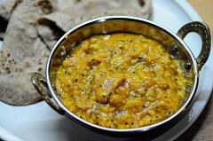 Sweet and Sour Moong Dal Tadka