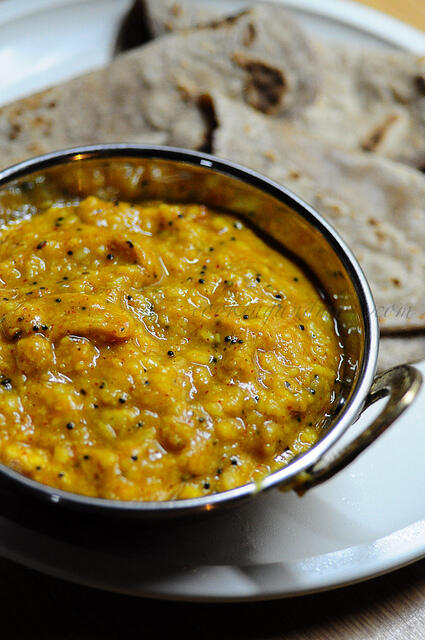 Sweet and Sour Moong Dal Tadka