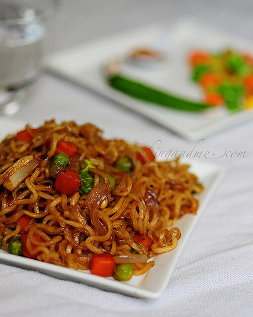 Instant Vegetable Noodles Recipe