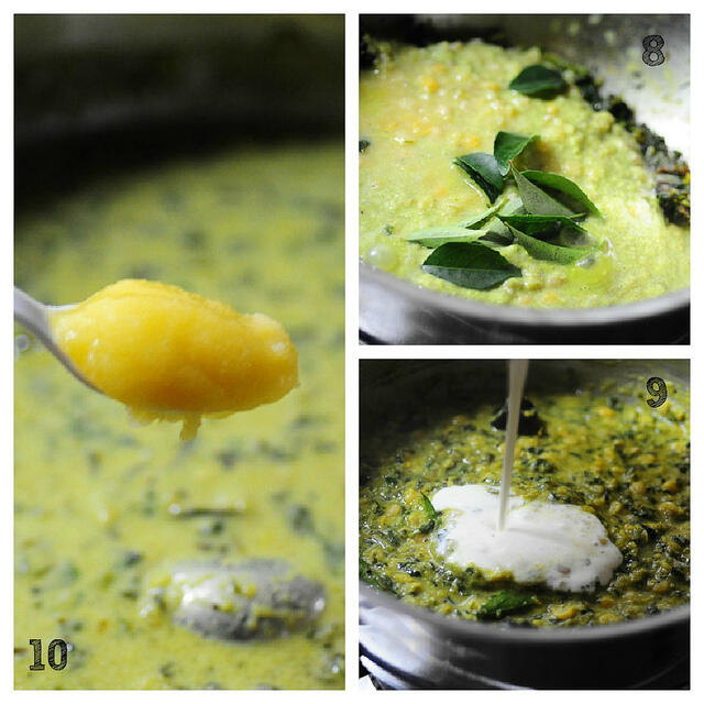 Methi (Fenugreek) Leaves Yogurt Curry | Vendhaya Keerai Mor Kozhambu |