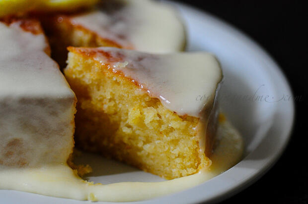 Lemon Diva Cake with Lemon Frosting (Eggless Option Included)