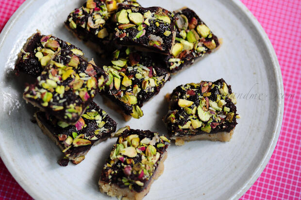 Chocolate Khoya Kalakand-Diwali Sweets