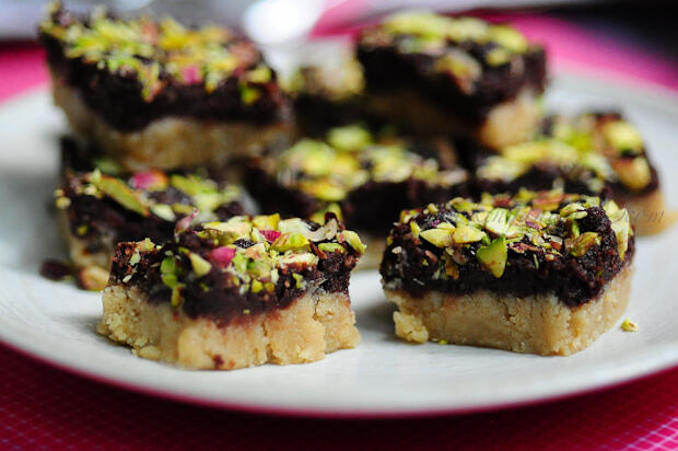 Chocolate Khoya Kalakand-Diwali Sweets