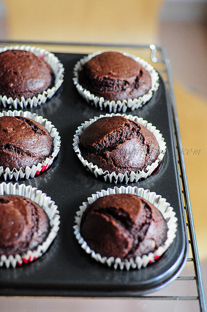 Vegan Chocolate Avocado Cupcake-Eggless Cake Recipes