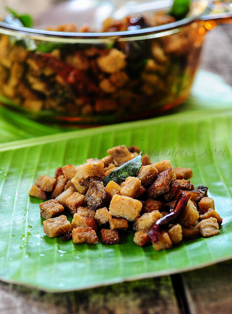 Yam Fry | Kerala Style Chena Fry | Yam Fry Recipe - Edible Garden