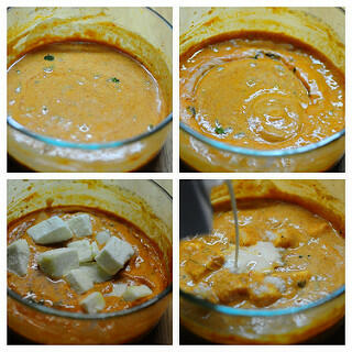 30-Min Microwave Paneer Makhani Recipe