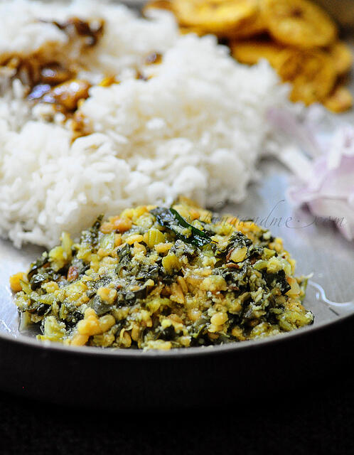 Bok Choy Dal Curry-Bok Choy with Lentils