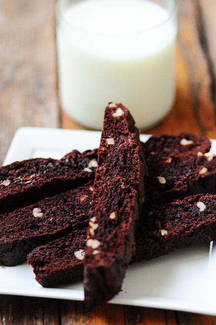Double Chocolate Biscotti | Christmas Cookie Recipe