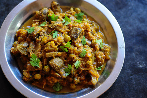 Mushroom Korma-Mushroom Korma Recipe-Mushroom Masala