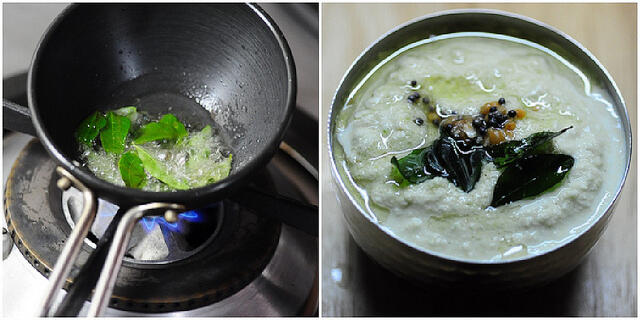 Tamil Hotel-Style Coconut Chutney-Thengai Chutney Recipe